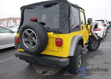 2004 Jeep Wrangler X from USA, damaged, VIN 1J4FA39S24P732070
